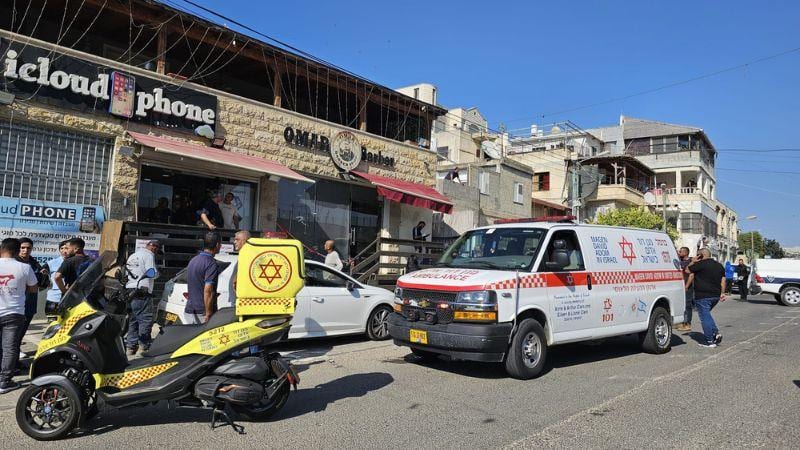 חמישה פצועים באירוע ירי לעבר מספרה בשפרעם