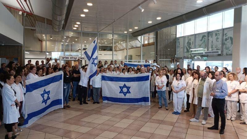 כרמל, רמב"ם ובני ציון קיימו דקת דומייה לזכר הנרצחים ולמען הפצועים והחטופים
