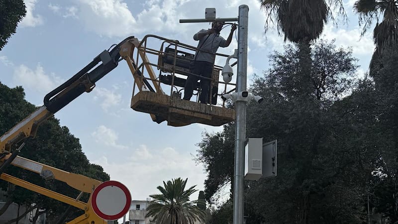 עיריית חיפה: מצלמות אבטחה הותקנו ברחוב נורדאו וברחוב הנמל