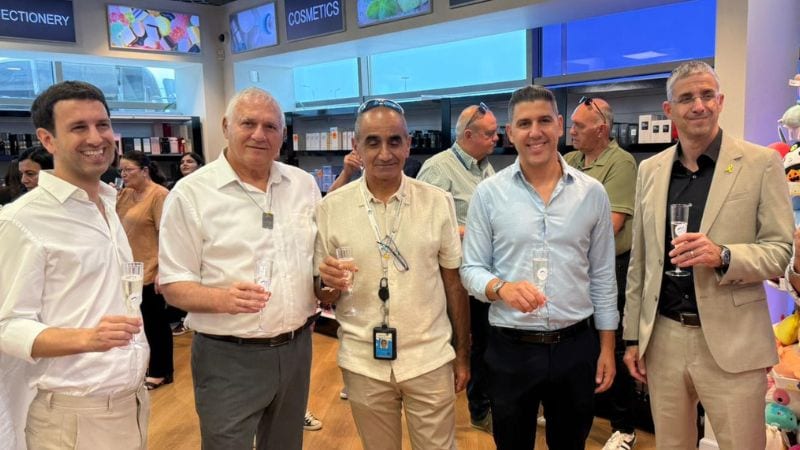 90 שנה לאחר הקמתו: נפתחה חנות דיוטי פרי בנמל התעופה חיפה