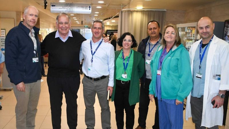 יונה יהב בביקור מלחמה במרכז הרפואי כרמל: "כרמל ערוך ומתפקד בצורה מצוינת"